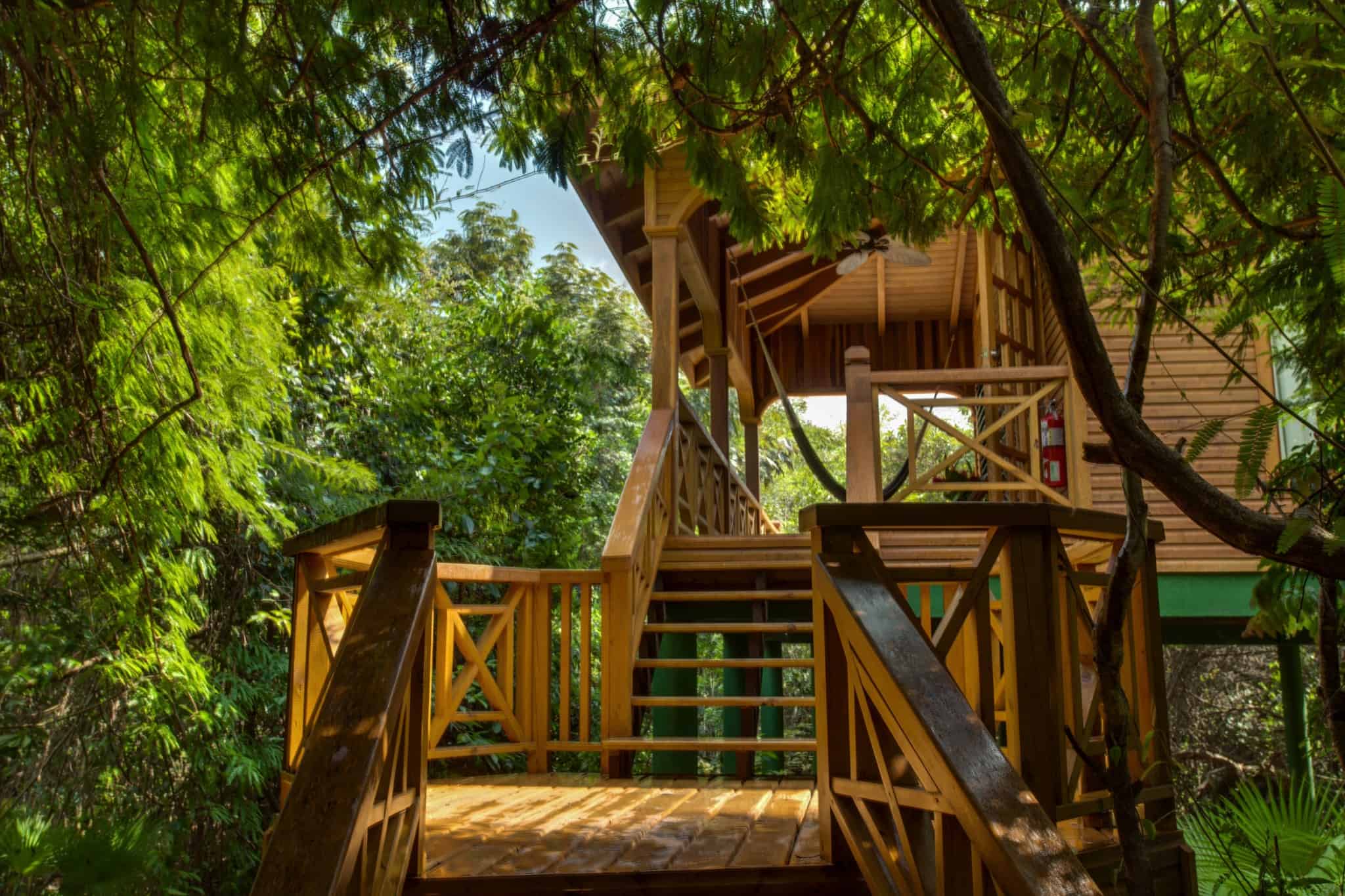 Belize treehouse resort