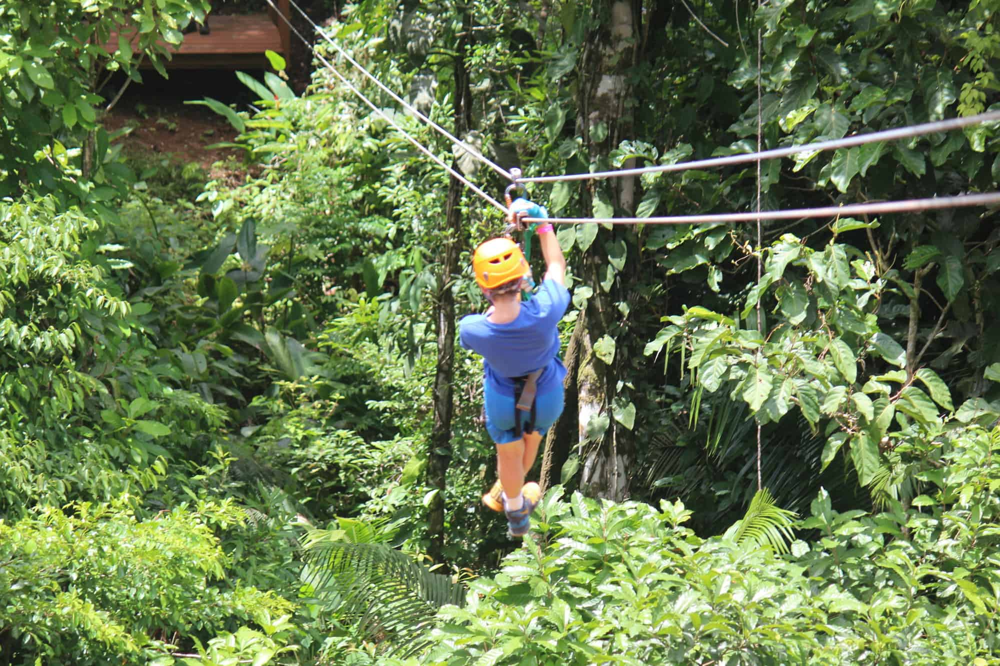 Angel Falls Zipline Gallery | Hamanasi Adventure & Dive Resort, Belize